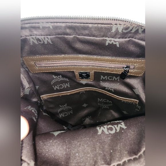 MCM VISETOS Brown Crossbody Bag - Picture 11 of 15